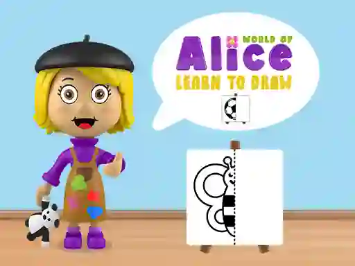 Jeu World of Alice Learn to Draw en ligne