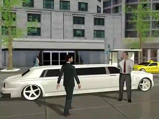 Jeu Limo Taxi Driving Simulator: Limousine Car Games en ligne
