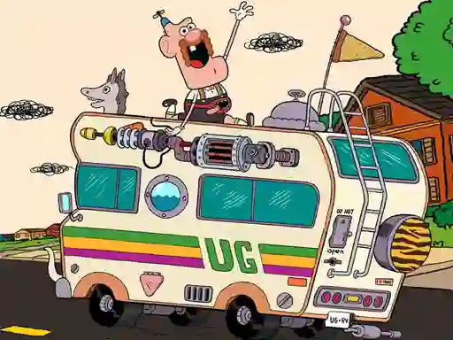 Jeu Uncle Grandpa Hidden en ligne