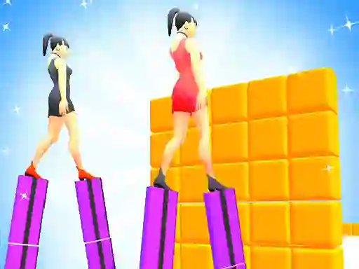 Jeu Heels Run Race - Stack Rider en ligne