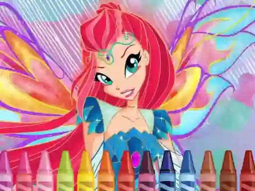 Jeu Winx Coloring en ligne