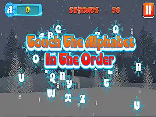 Jeu Touch the Alphabet in the Order en ligne