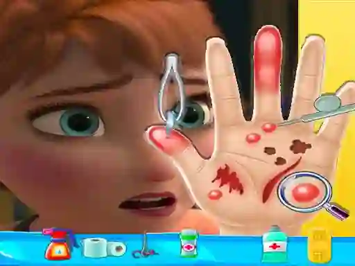 Jeu Anna hand doctor en ligne