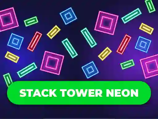 Jeu Stack Tower Neon: Keep Blocks Balance en ligne