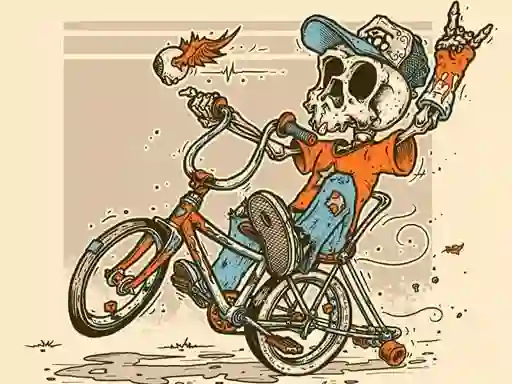Jeu Halloween Bike Ride en ligne