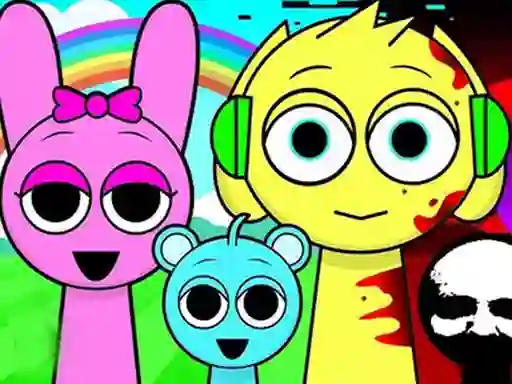 Jeu Sprunki X Granny Incredibox en ligne