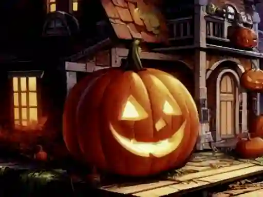 Jeu Halloweem Pumpkin Adventure en ligne
