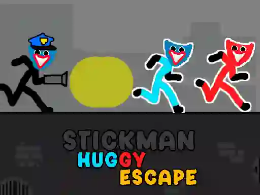 Jeu Stickman Huggy Escape en ligne