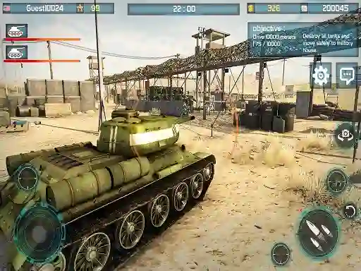 Jeu Battle tank en ligne