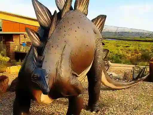 Jeu Stegosaurus Dinosaur Jigsaw en ligne