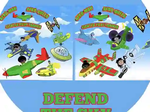 Jeu Afro-man  Afro-queen Fighter Pilot Trainer en ligne