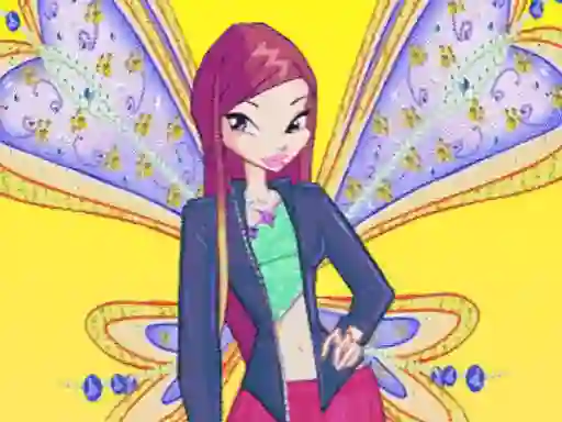 Jeu Winx Roxy Dressup en ligne