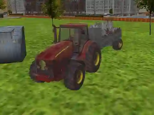 Jeu 3D city tractor garbage sim en ligne