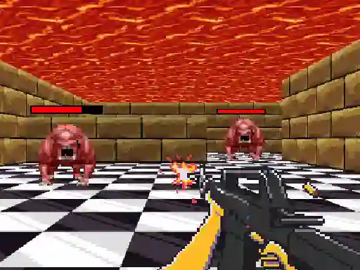 Jeu Retro FPS Escape en ligne