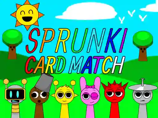 Jeu Sprunki Card Match en ligne