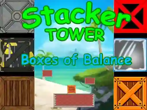 Jeu Stacker Tower Boxes of Balance en ligne