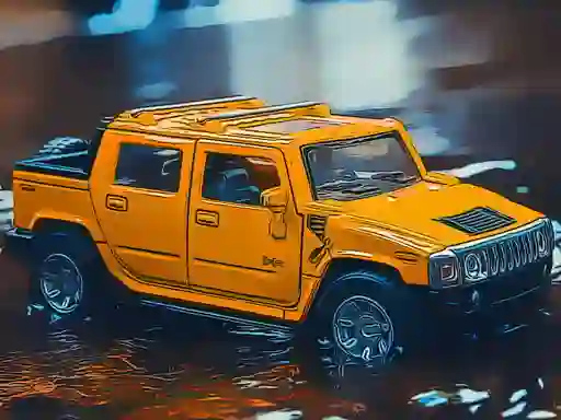 Jeu Hummer Jeep Puzzle en ligne