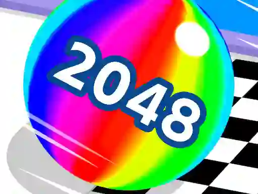 Jeu Ball Run 2048 en ligne