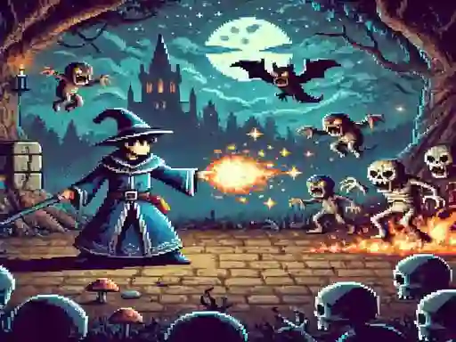 Jeu Pixel Wizard en ligne