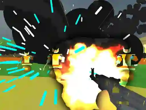 Jeu Robot Base Shootout 3D en ligne