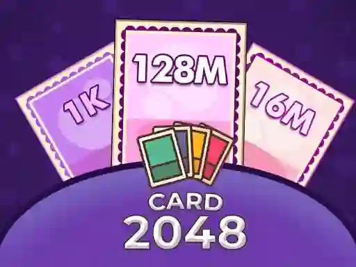 Jeu Merge Card 2048 en ligne