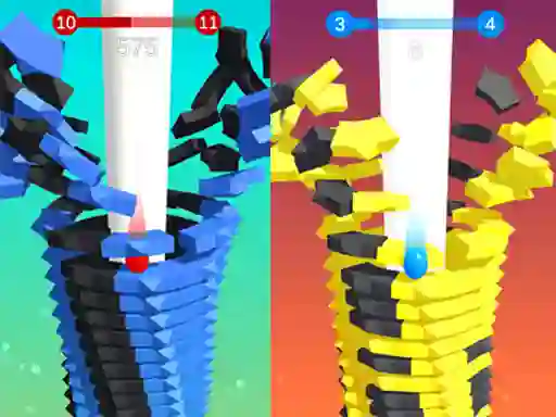 Jeu Stack Bounce 3D en ligne