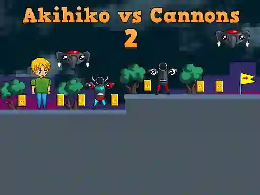 Jeu Akihiko vs Cannons 2 en ligne