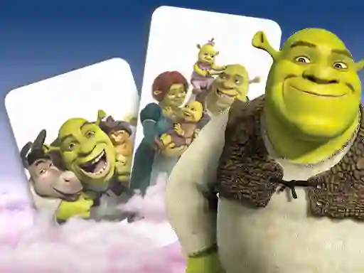 Jeu Shrek Memory Card Match en ligne