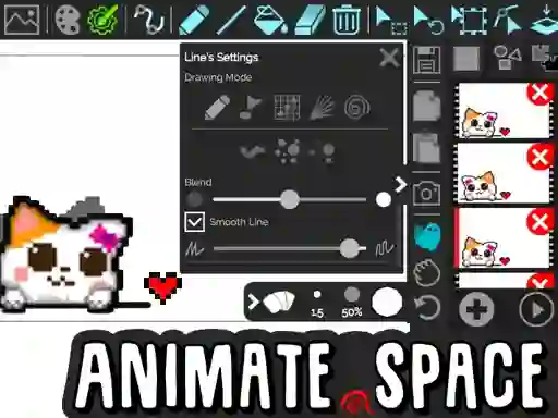 Jeu Animate Space en ligne