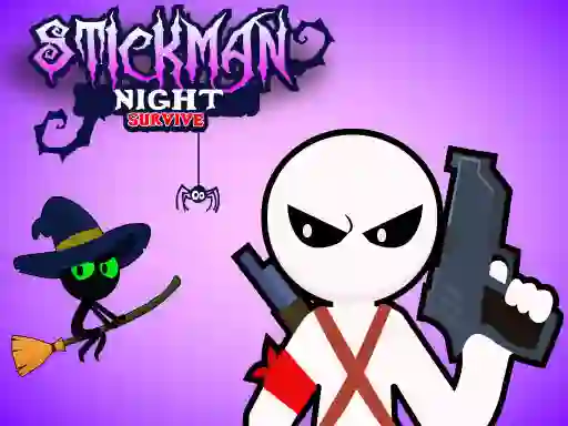 Jeu Stickman Night Survive en ligne