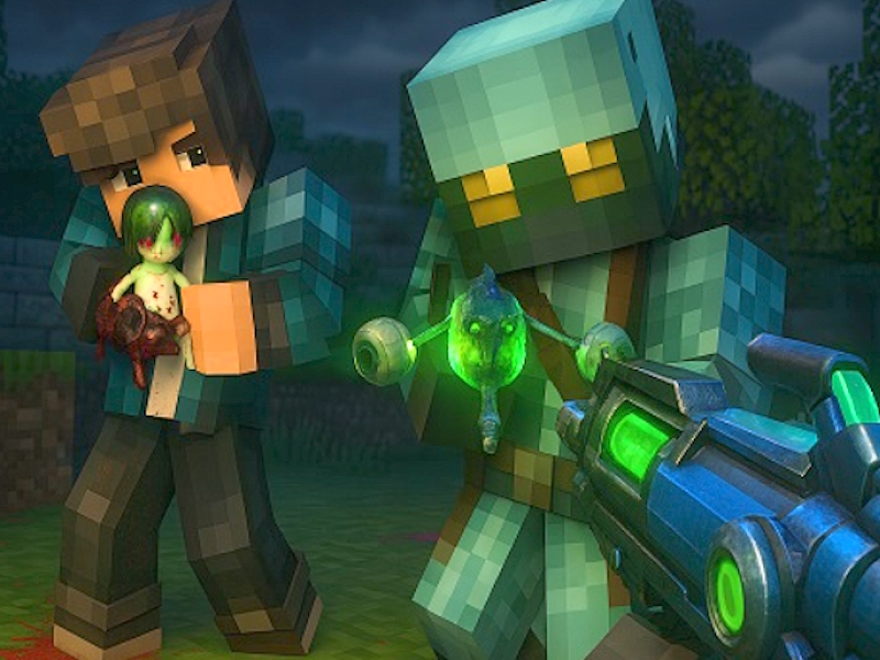 Jeu Paintball Fun 3D Pixel en ligne
