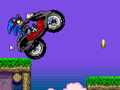 Jeu SONIC NINJA MOTOBIKE  en ligne