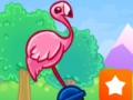 Jeu Flamingo surfeur  en ligne