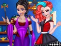 Jeu Elsa Et Anna Cosplay  en ligne