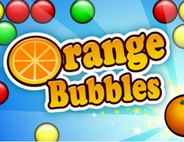 Jeu Oranges en bulles  en ligne