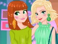 Jeu Frozen Sisters Couleur de l'année  en ligne