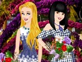 Jeu Spectacle de fleurs Princesses  en ligne