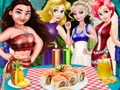 Jeu Les invités de Moana  en ligne