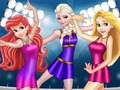 Jeu Concours de patinage artistique des princesses  en ligne