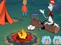 Jeu Le chat dans le chapeau sait beaucoup de cela! Heure du camp  en ligne