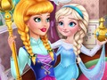 Jeu Reine des glaces : farces avec la nounou  en ligne