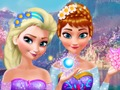 Jeu Makeover Anna & Elsa  en ligne