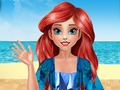 Jeu Temps de piscine de princesse sirène en ligne