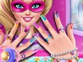 Jeu Manucure de poupée de super-héros  en ligne