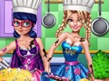 Jeu Concours de cuisine super héros en ligne