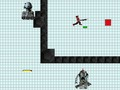 Jeu Ronny s'exécute autour des robots  en ligne