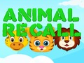 Jeu Rappel d'animaux  en ligne