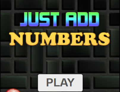 Jeu Ajouter simplement des nombres  en ligne