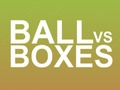 Jeu Balle contre boîtes  en ligne