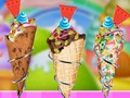 Jeu Cuisine aux glaces maison  en ligne